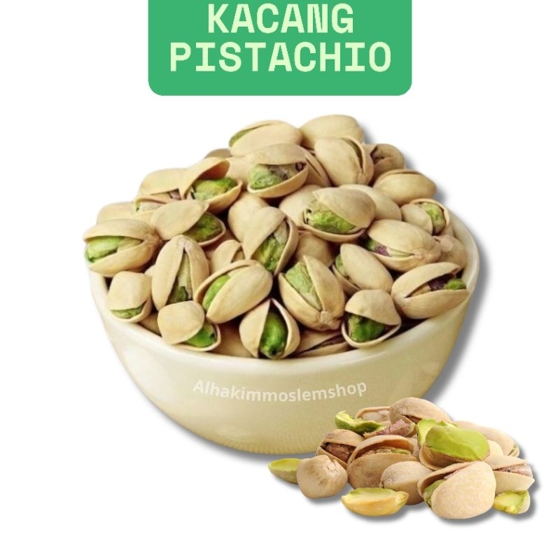 

Kacang Arab Pichtacio 500gr Kacang Fustuk Oleh Oleh Haji dan Umroh Snack Sehat Kaya Manfaat