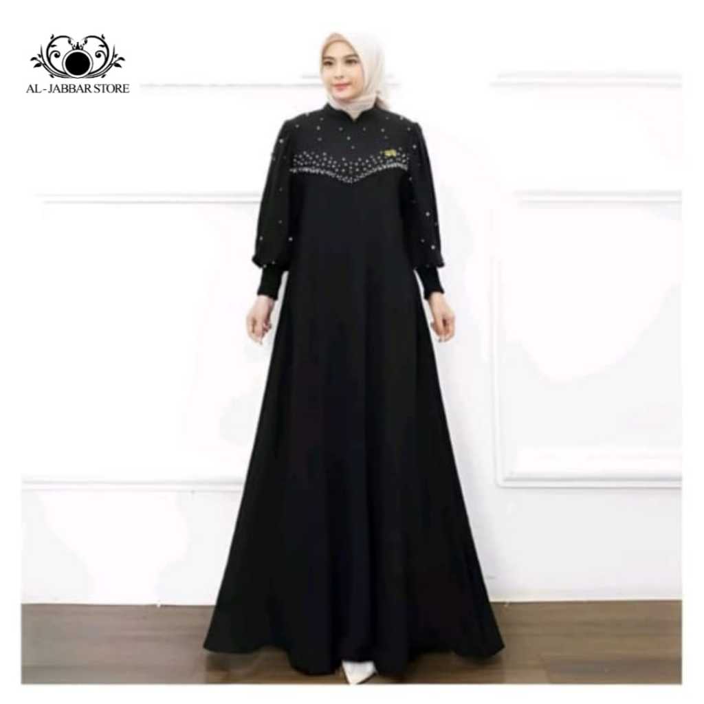 GAMIS KONDANGAN TERBARU 2025 MEWAH KEKINIAN JUMBO FIRLYA DRESS GAMIS MUTIARA WARNA GREEN SAGE BAJU G
