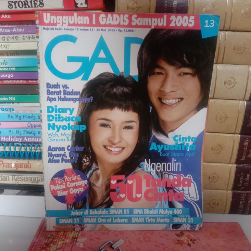MAJALAH GADIS NO 13 MEI 2005