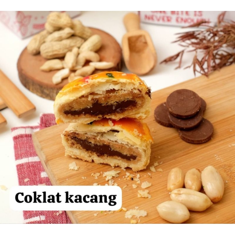 

Premium Butter Pia - Coklat Kacang