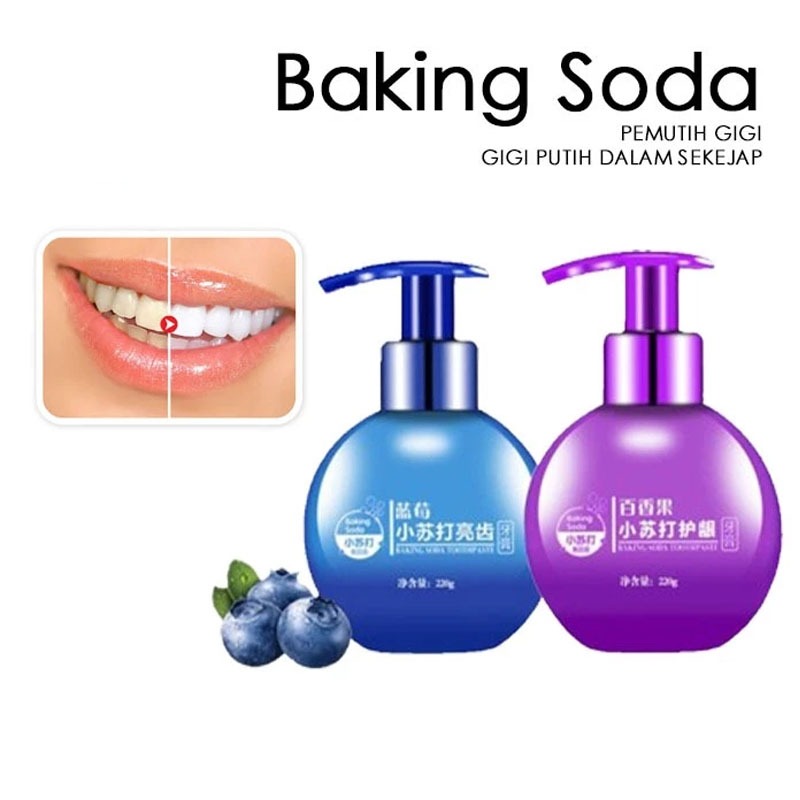 Pasta Gigi Baking Soda Toothpaste / Baking Soda Toothpaste / Baking Soda Pemutih Gigi
