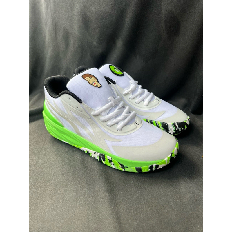 Puma MB02 Lo LaMel-O ‘Elektro Green/White’ UK44