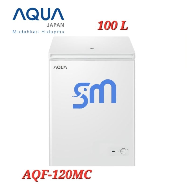 Chest Freezer AQUA AQF-120MC 100 Liter AQF120MC Freezer Box AQF 120 MC