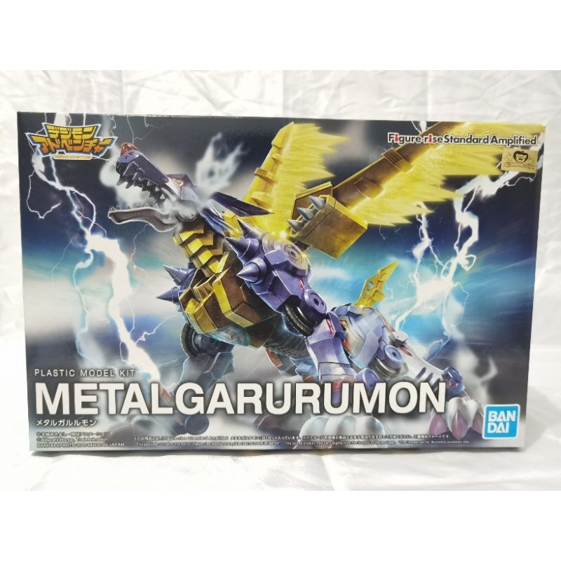 Digimon Digital Monster Figure-rise Standard Amplified Digimon Adventure Metal Garurumon Bandai Spir