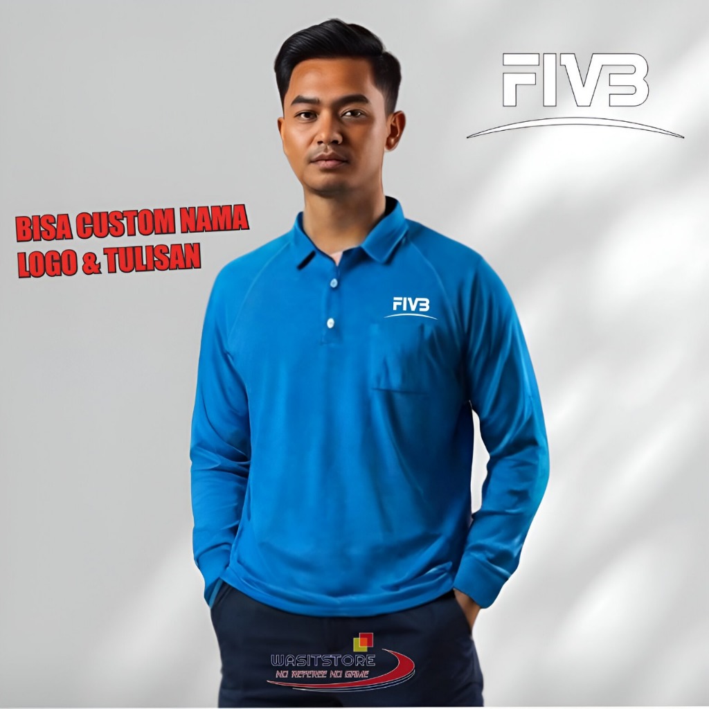 BAJU WASIT VOLI / JERSEY TUGAS WASIT VOLI 2023 MD;  LENGAN PANJANG