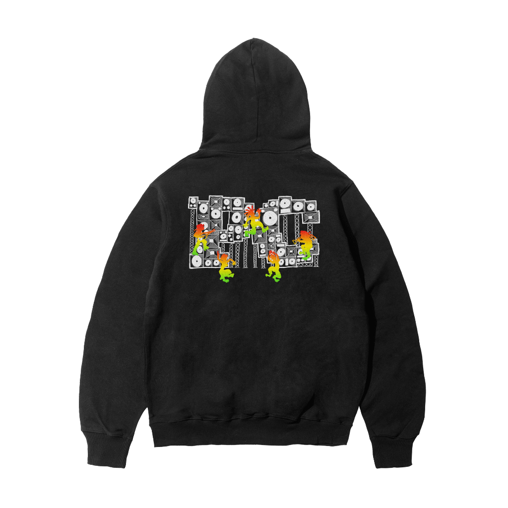 Public Culture - Jukebox Hoodie - Black