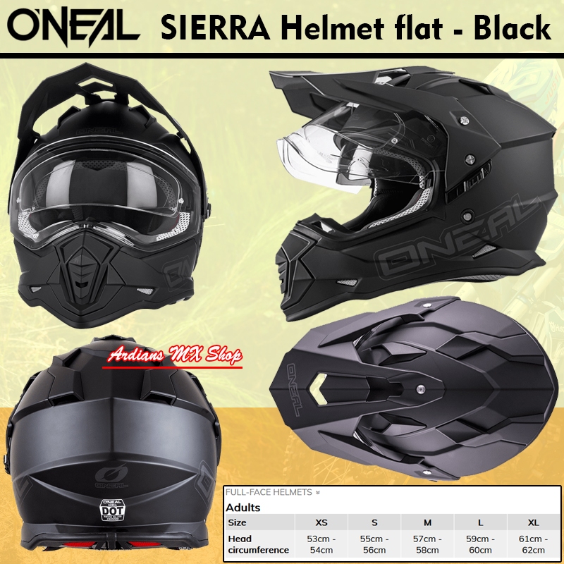 ONEAL - SIERRA HELMET - TRAIL CROSS TRABAS ENDURO GRASSTRACK TOURING
