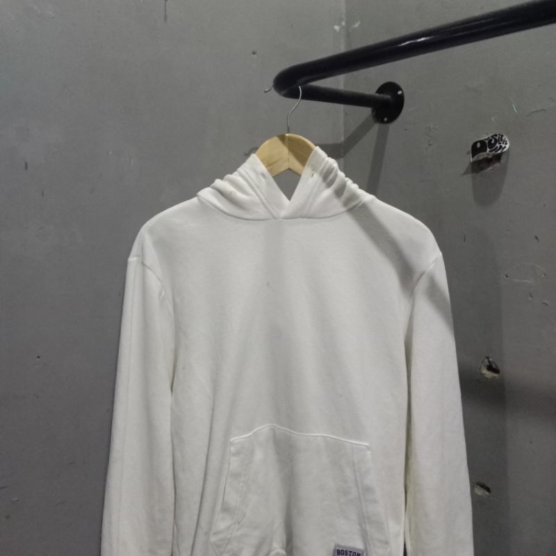 Hoodie polham putih polos