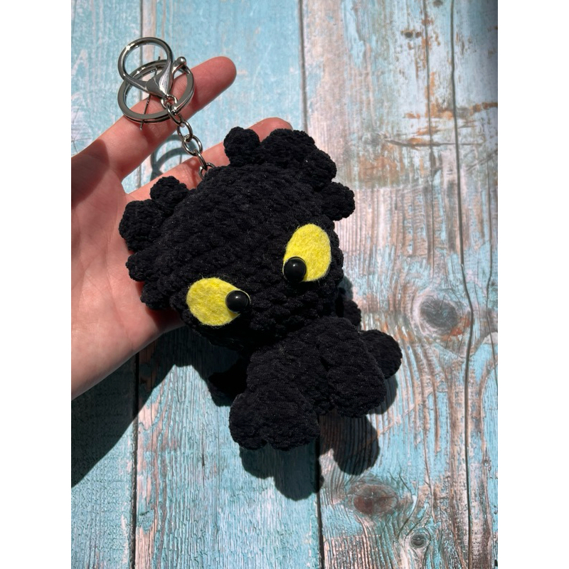 Toothles Furrynight Crochet Bagcharm