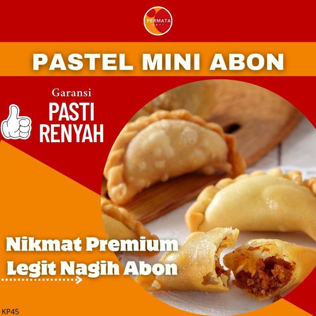 

Snack pastel mini abon/cemilan pastel abon/kue pastel abon sapi