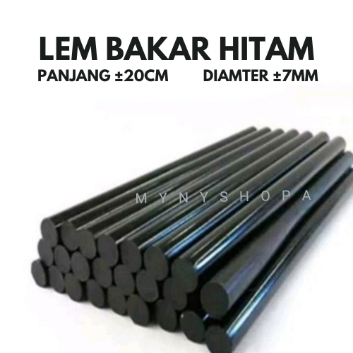 Lem Bakar Hitam / Refill Lem Tembak Hitam / Lem Bakar Hitam Jerman / Lem Hitam Jerman