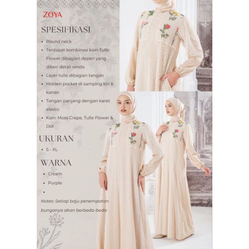 Canna Dress Zoya Cream