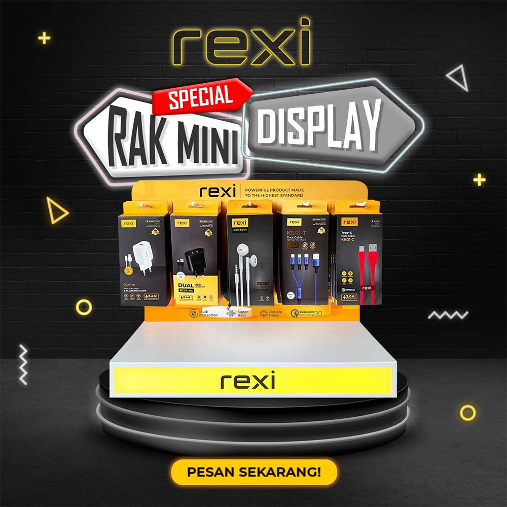 REXI Rak Mini Display Cabinet 380mm