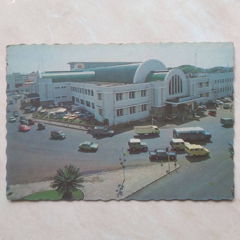 

Kartu Pos Kuno Jadul Foto Stasiun Kota Jakarta tahun 1980-an - YN2246