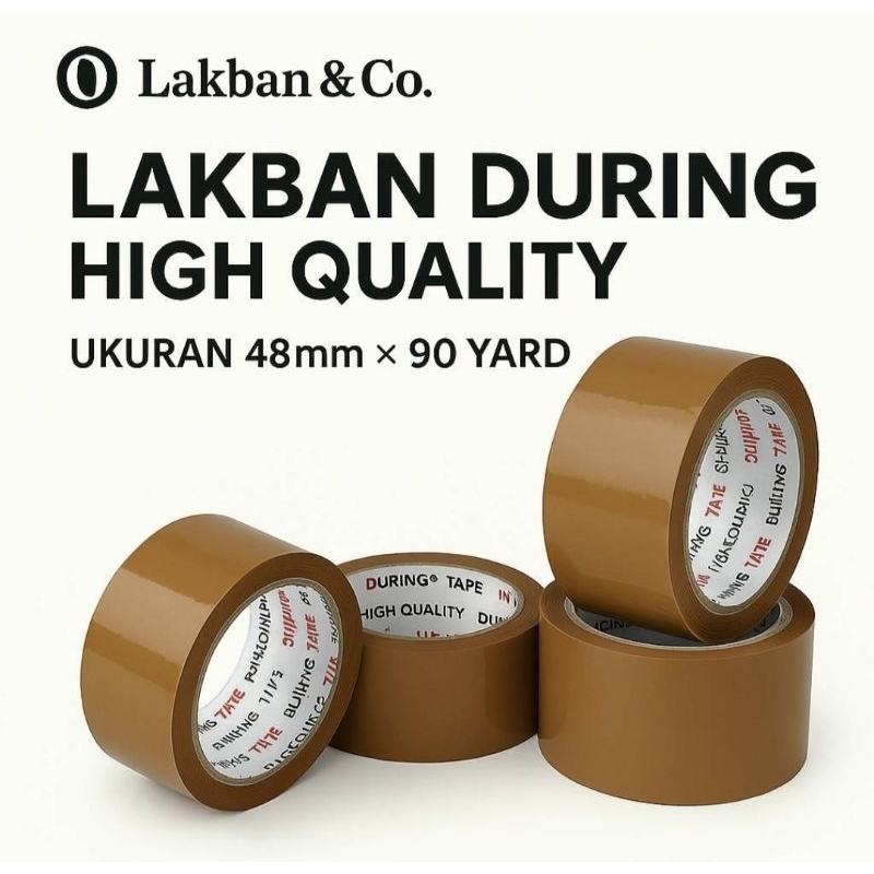 

LAKBAN DARING UKURAN 48MM x 90 YARD (HARGA MURAH KUALITAS TOP)