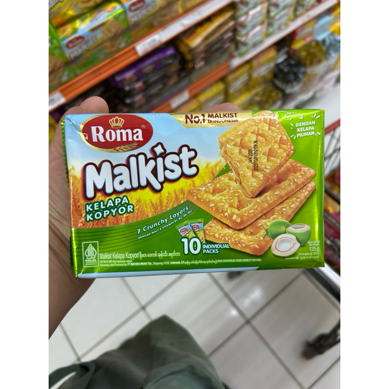 

Roma malkist kelapa kopyor 125gram