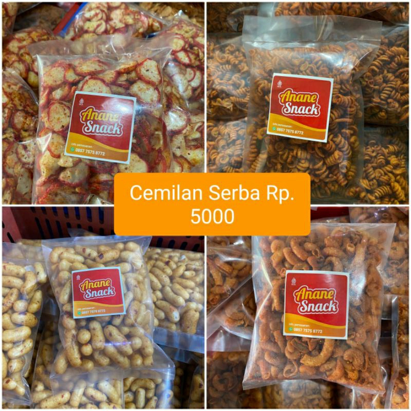 

[ ANANE SNACKS ] aneka snack serba 5.000/Cemilan camilan 5 Ribu bebas pilih varian/Makanan ringan