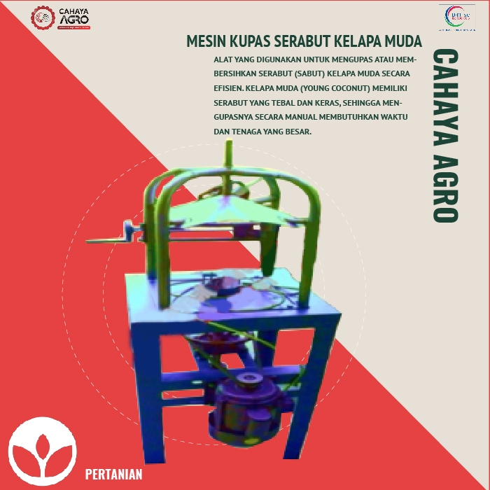 

Mesin Kupas Kelapa Muda Bahan Stainless Produk Berkualitas