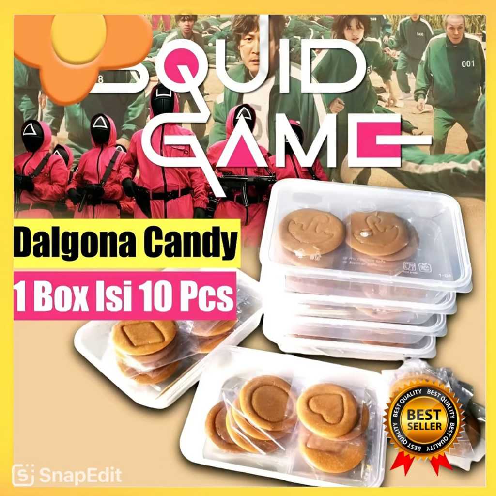 

Dalgona candy squid game