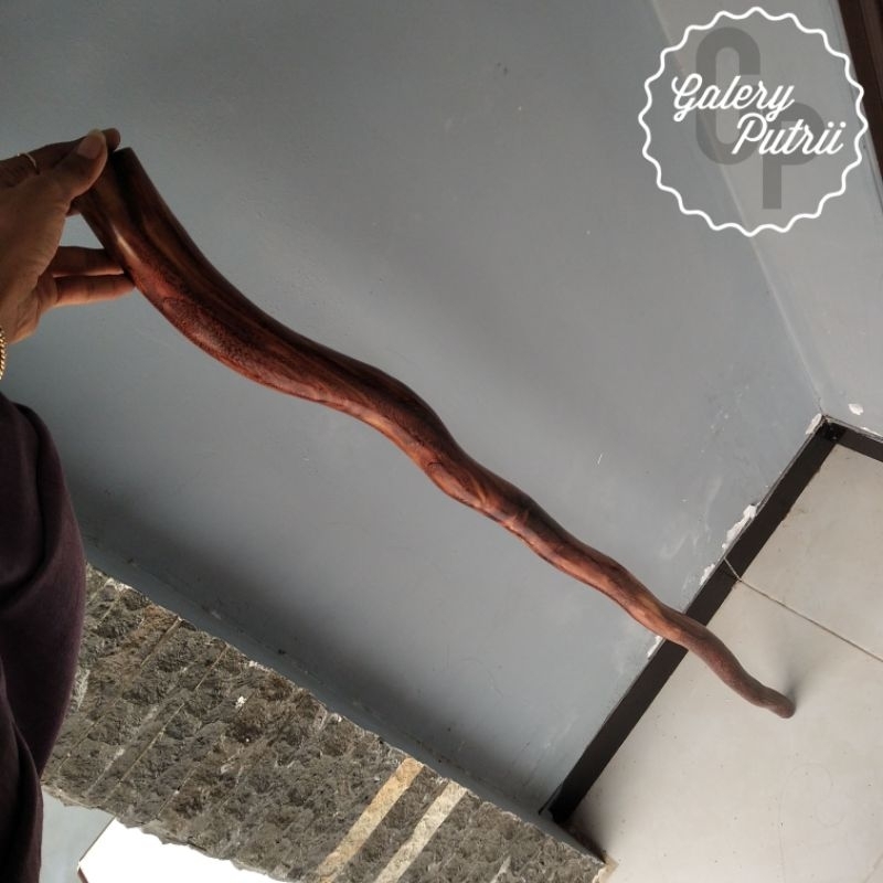 TONGKAT JALAN 1 METER TONGKAT JALAN KAYU BIDARA ARAB