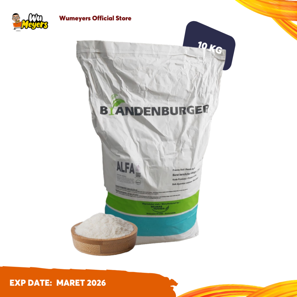 Susu Bubuk Brandenburger ALFA 10kg - Premix Bakery Bahan Kue