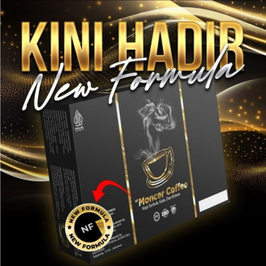 1 BOX KOPI MONCER HERBAL ORIGINAL BPOM MONCER COFFEE STAMINA PRIA