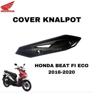 COVER KNALPOT TUTUP KNALPOT TAMENG KNALPOT AHM ORIGINAL HONDA BEAT KARBU BEAT 2017 BEAT FI ESP ECO