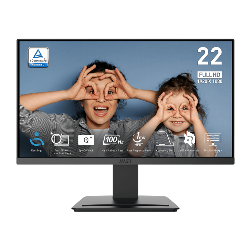 MSI PRO MP223 E2 22" VA 100Hz FHD Professional Monitor / MSI MP223