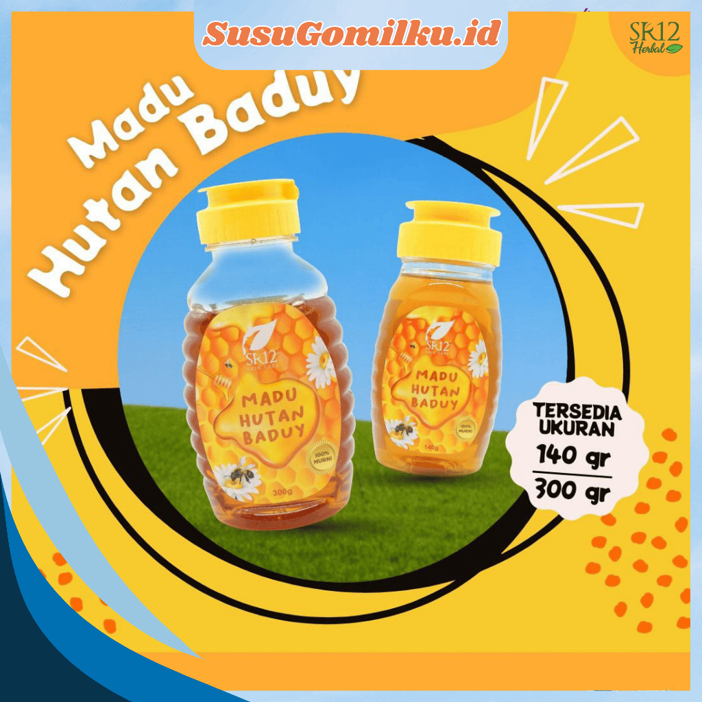 

SR12 MADU HUTAN BADUY - Madu Asli - Madu Murni - Menjaga Daya Tahan Tubuh dan Imun Booster