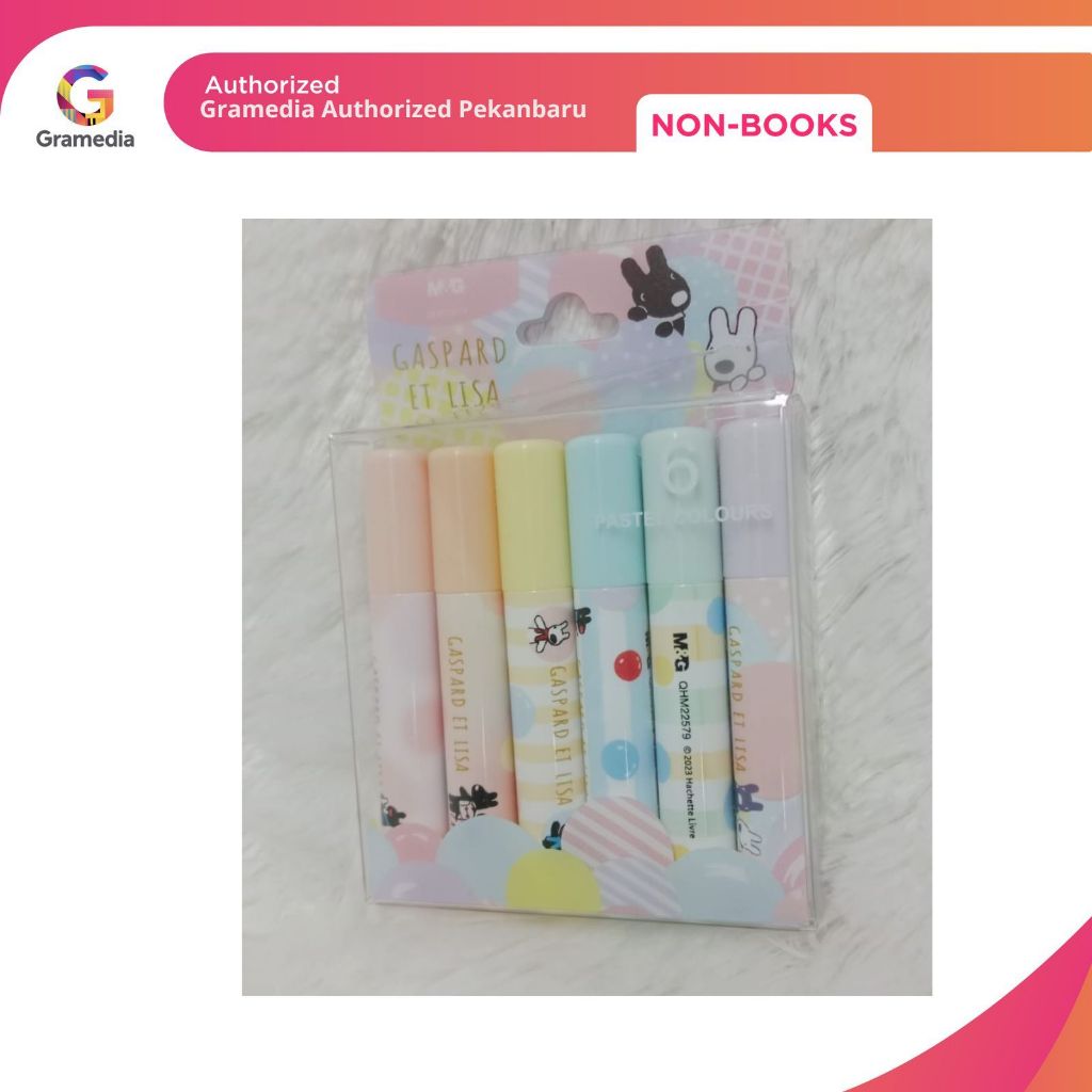 

Gramedia Pekanbaru - M&G GASPARD ET LISA MINI HIGHLIGHTER 6COULURS/SET QHM22579