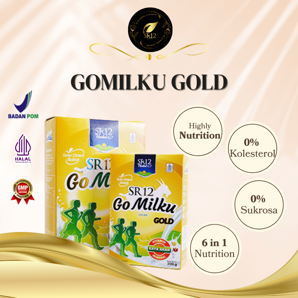 

SR12 GoMilku Gold – Susu Etawa Herbal dengan Kalsium Salmon & Ekstrak Jahe