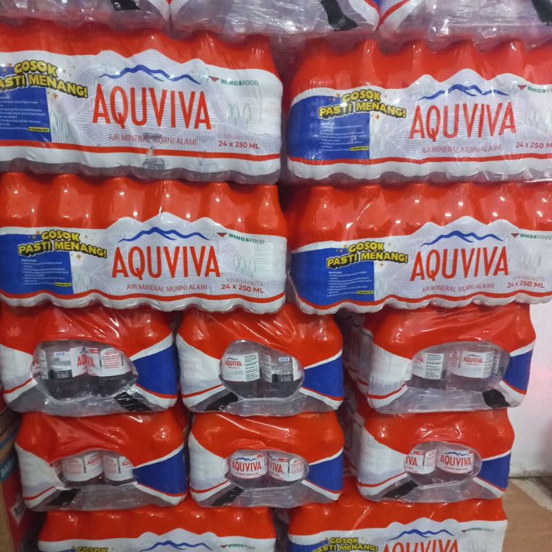 

Aquviva air mineral wings 250ml isi 24botol