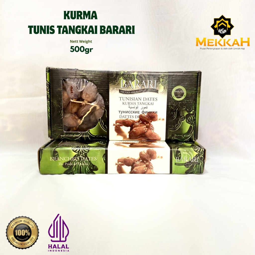 

KURMA TUNIS TANGKAI BARARI 500gr Original Premium Grade A Manis Legit Lembut | Kurma Tunisia Asli Tanpa Campuran | Kurma Kering Untuk Takjil, Camilan Sehat, Oleh-Oleh Haji Umroh, Parcel Lebaran, Hampers Islami, Kurma Pilihan Tanpa Pengawet Dan Pemanis
