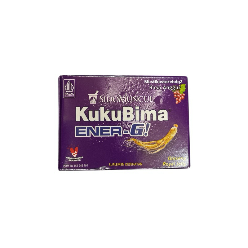 

KukuBima Ener-G Rasa Anggur