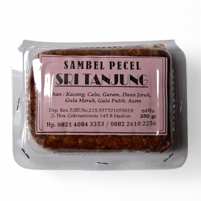 

Sambel Pecel Madiun Sri Tanjung 250grm