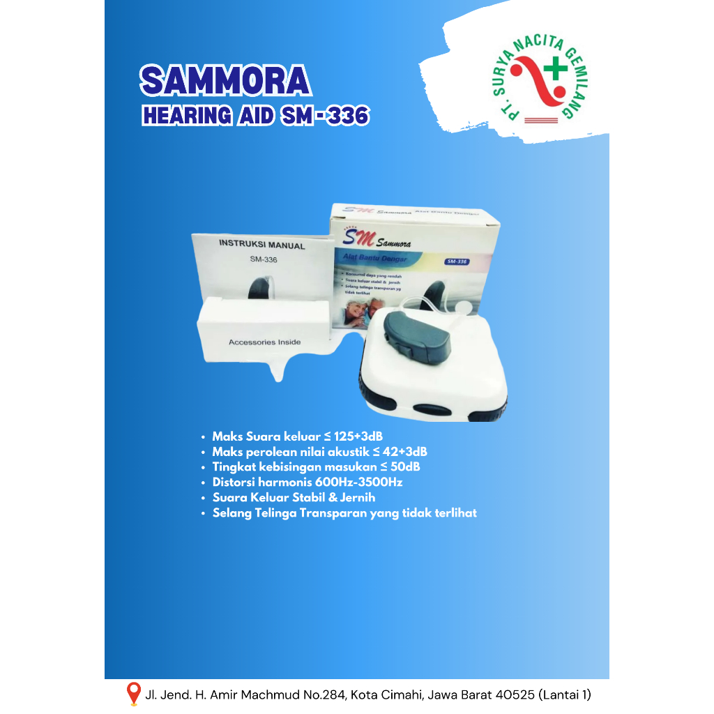 Hearing Aid Sammora SM 336