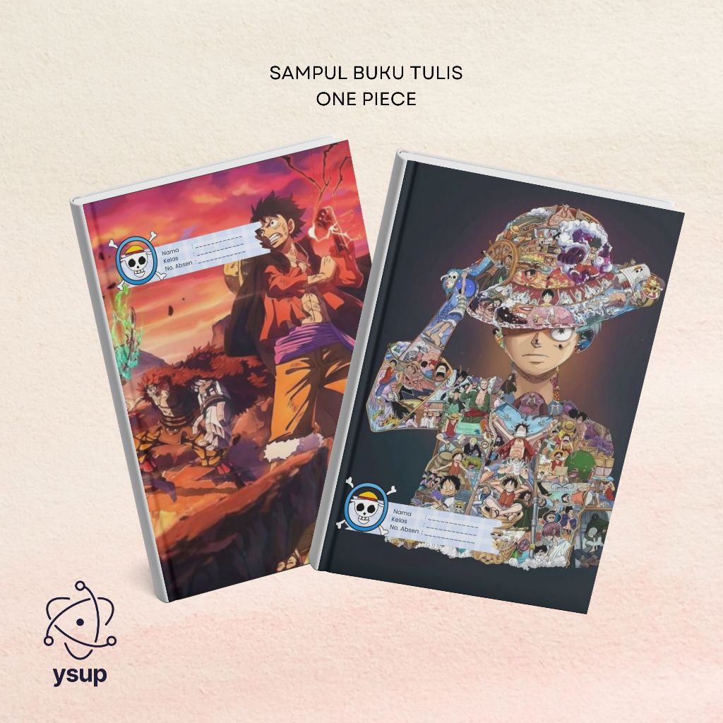 

Sampul Buku Tulis Karakter One Piece