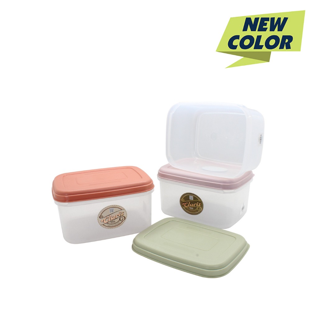 Claris 2921 Kotak Makan Plastik Bio Sense Storer Lunch Box Penyimpanan Makanan