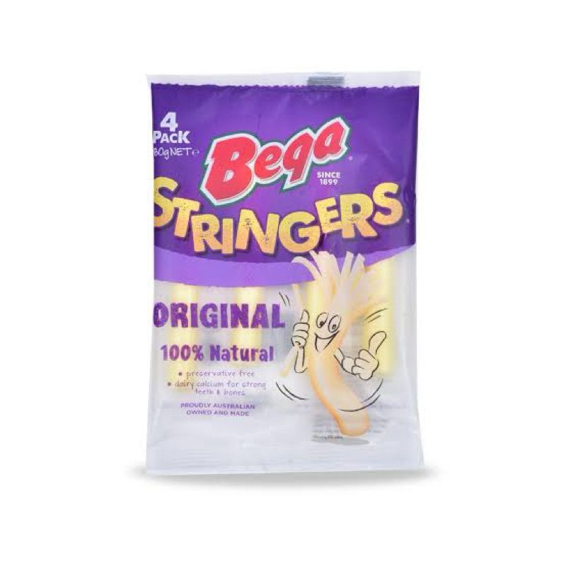 

Bega Stringers Original Cheese Sticks 80gr