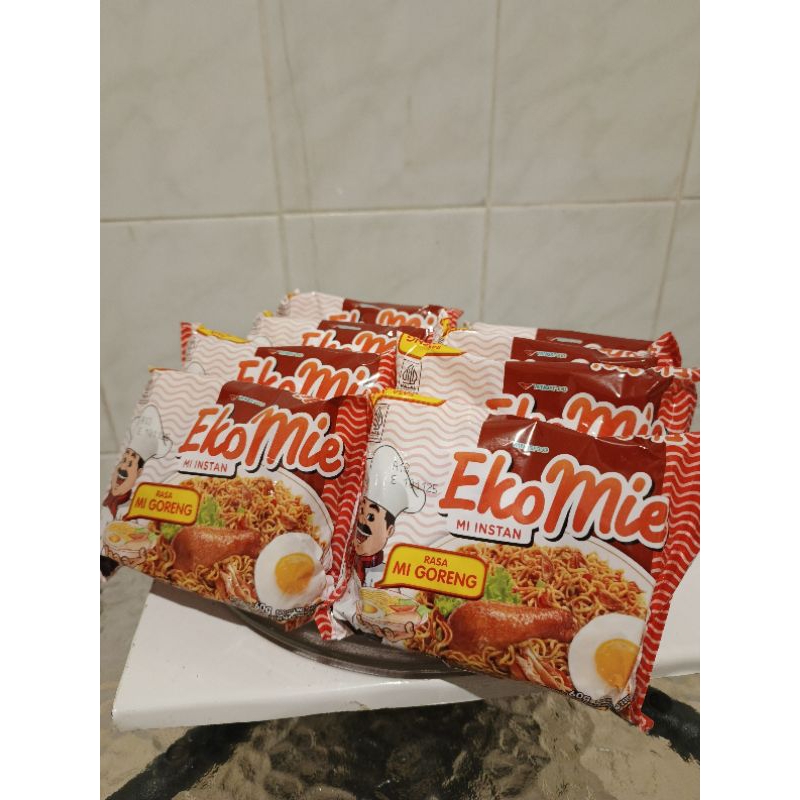 

ekomie isi 10 pcs mie goreng original,harga murah rasa mantab