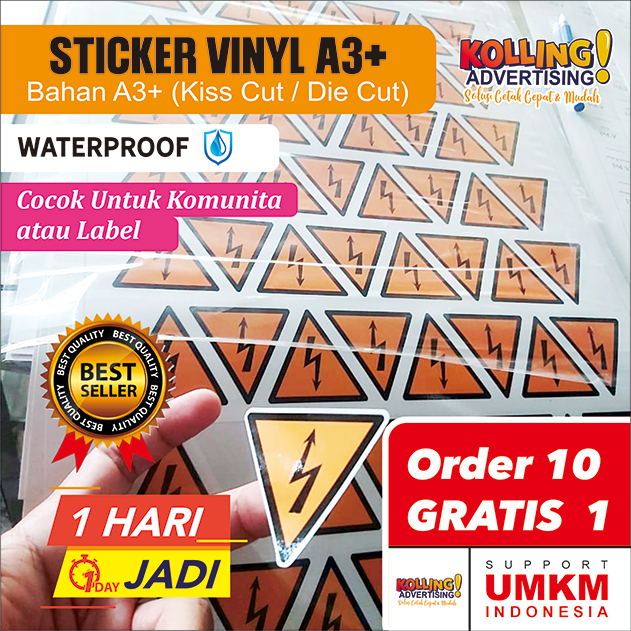 

Cetak Stiker Vinyl / Sticker Label Kemasan / Label Usaha Makanan / Label Minuman / Komunitas