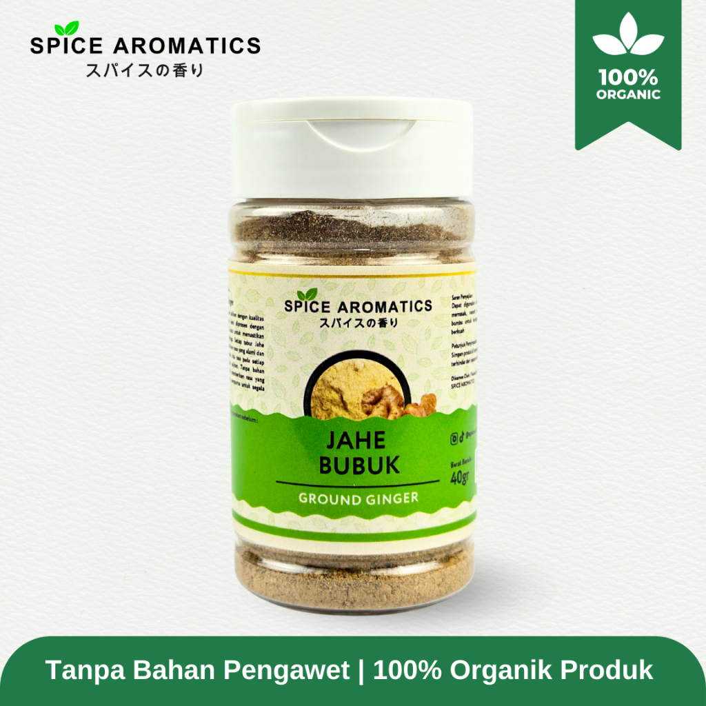 

SPICE AROMATICS Jahe Bubuk / Ground Ginger Premium Quality