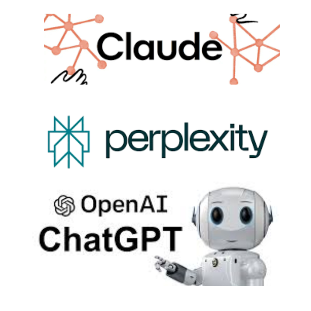 Claude, Perplexity, GPT
