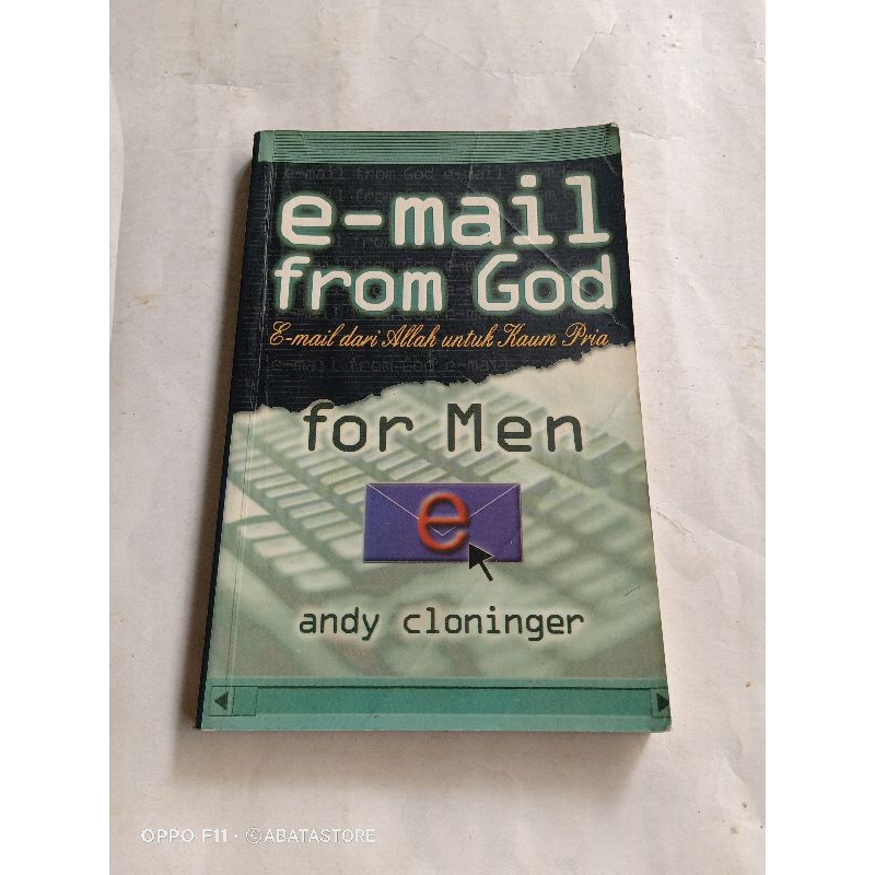 BUKU E MAIL FROM GOD FOR MEN ANDY CLONINGER