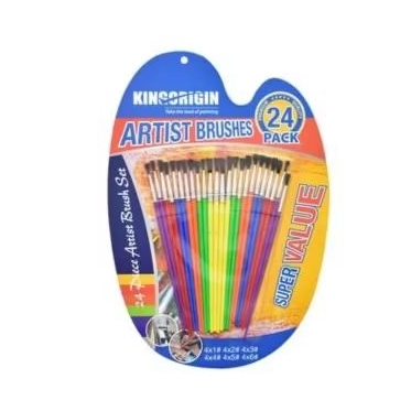 

Kuas Lukis 24 Pcs - KINGO