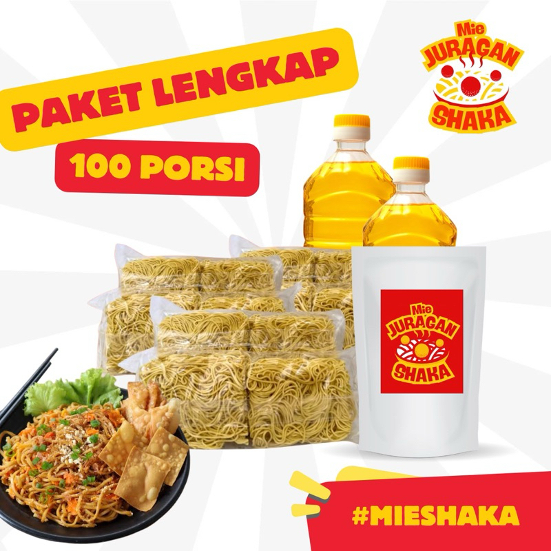 

Paket Lengkap 100 Porsi Usaha Mie Level Kekinian di Rumah Ala Gacoan, Mie Setan, Mie Kober, Wizzmie
