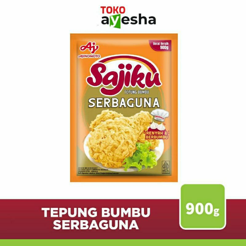 

Sajiku Tepung Bumbu Serbaguna 900 gr