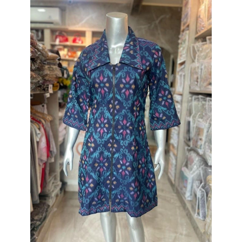 Baju Kerja Endek Wanita