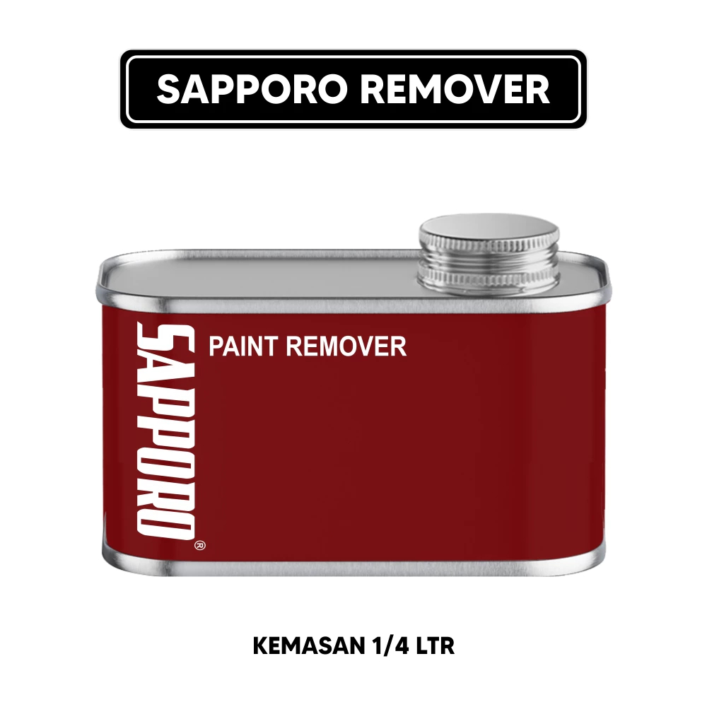 SAPPORO REMOVER PENGELUPAS CAT PERONTOK CAT / SODA API