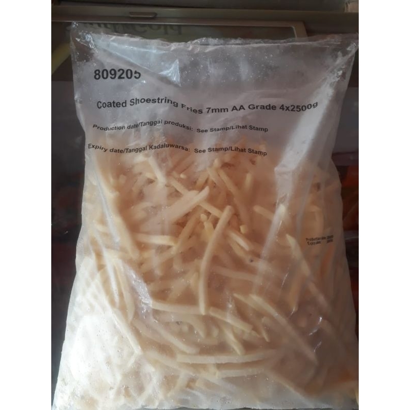 

Kentang Buttercoated Shoestring 2,5 kg